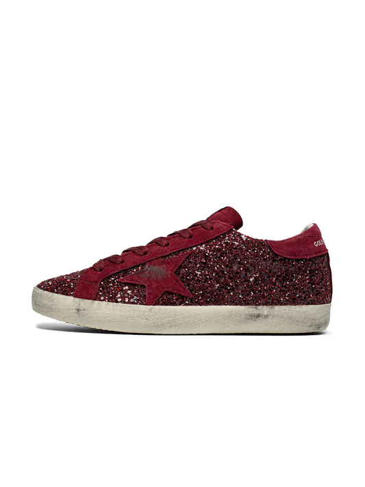 Golden Goose Superstar Bordeaux Glitter Dream Makers