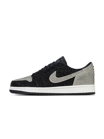Nike Air Jordan 1 Swarovski Stealth