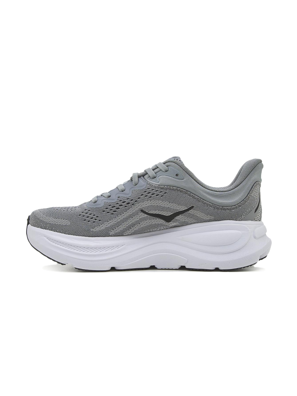 Hoka Bondi 9 Grey White