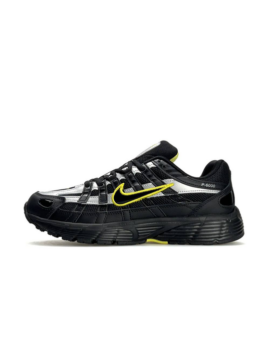 Nike P-6000 Black Silver Lime