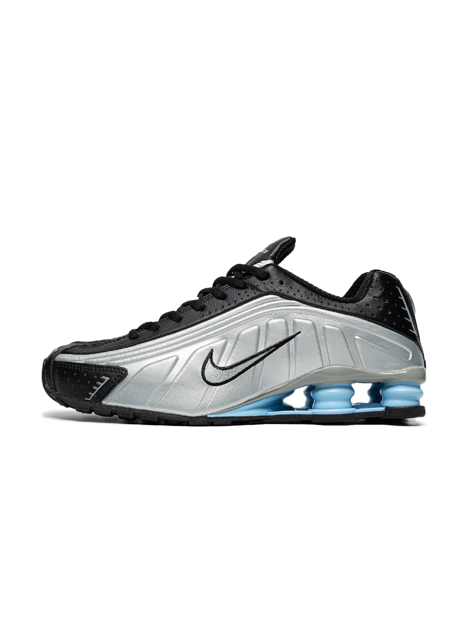 Nike Shox R4 Silver Blue