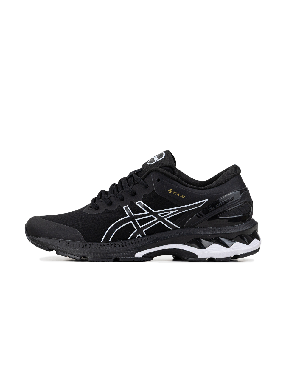 Asics Gel-Kayano 27 Gore-Tex Black White