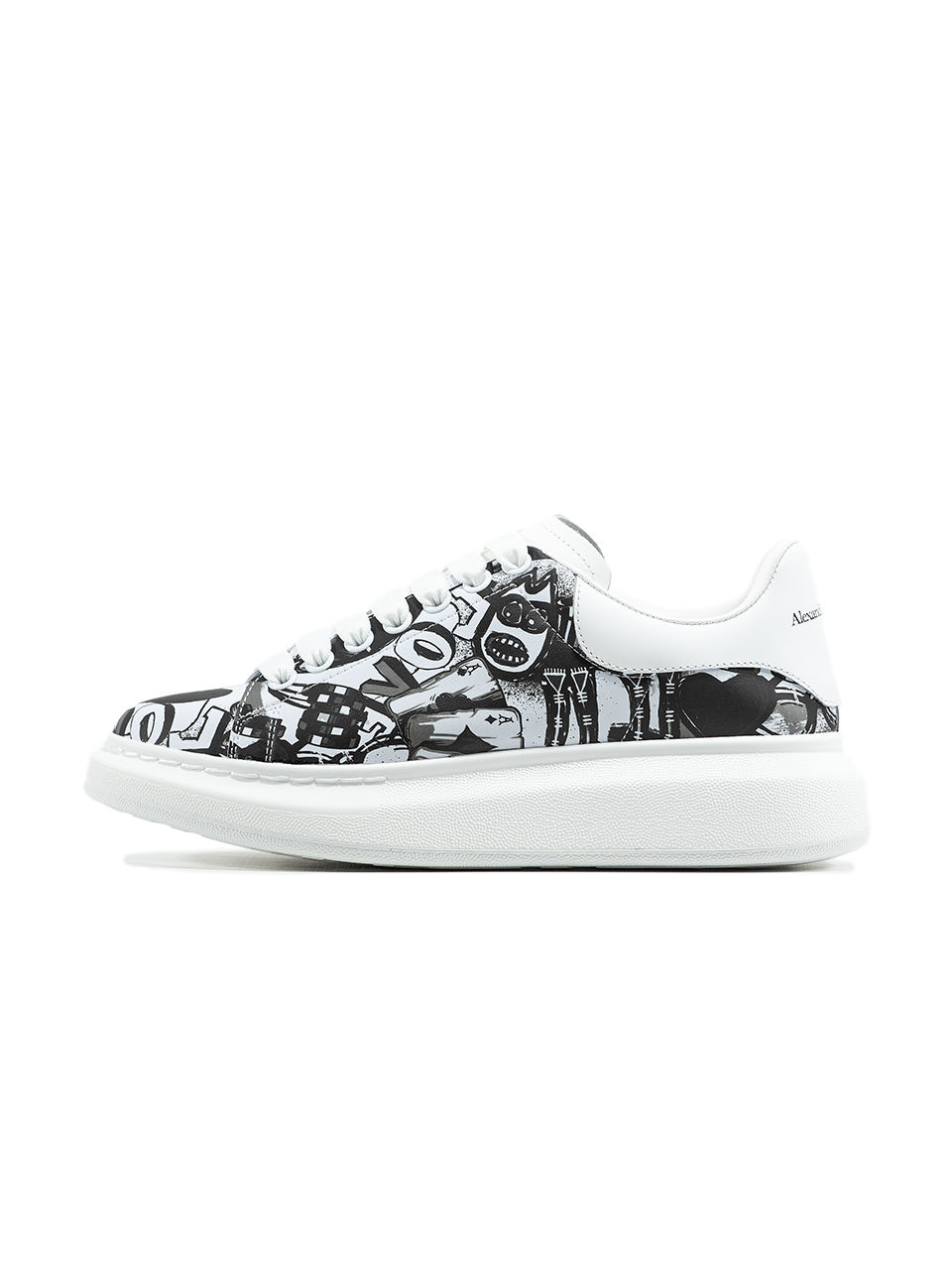 Alexander McQueen Custom Black White