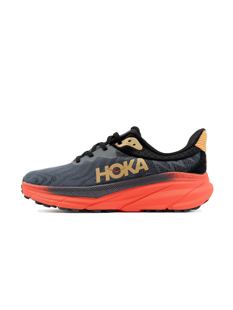 Hoka Challenger ART 7 Grey Black Yellow Orange