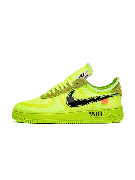 Nike Air Force x Off White 1 Low Green