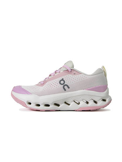 ON Cloudsurfer Trail 2 Lily Gardenia White Pink