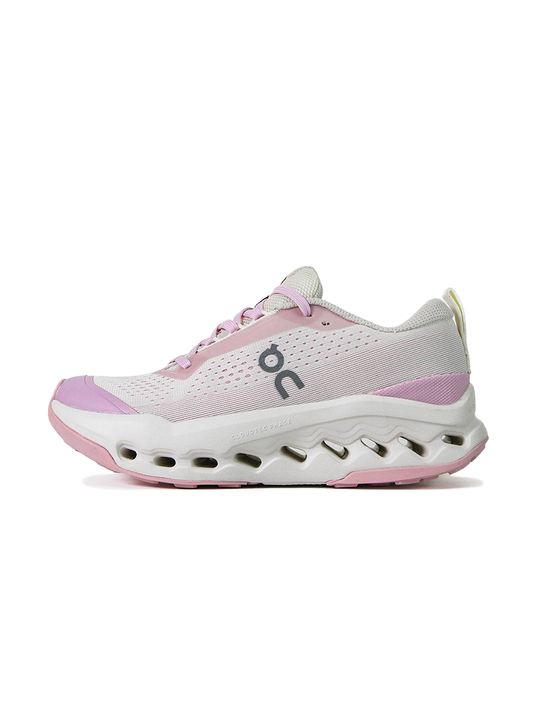 ON Cloudsurfer Trail 2 Lily Gardenia White Pink