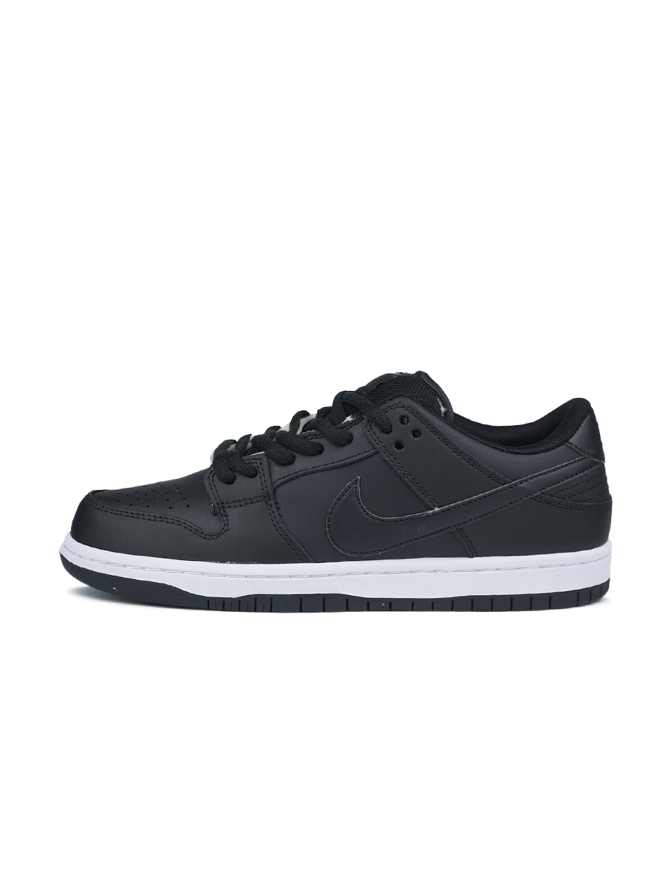 Nike SB Dunk Low Black White Хутро