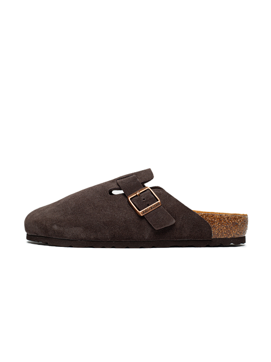 Birkenstock Boston Suede Mocha