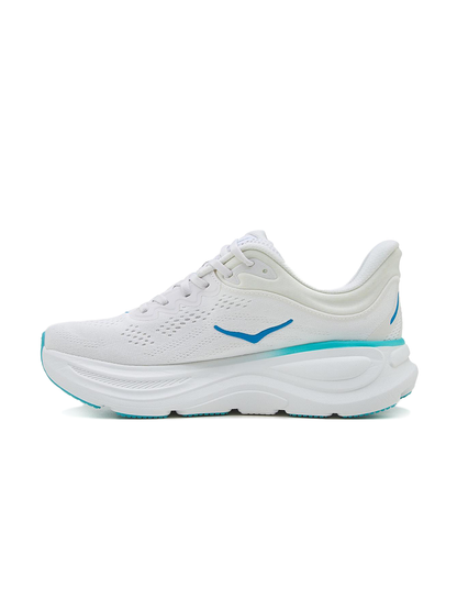 Hoka Bondi 9 White Blue