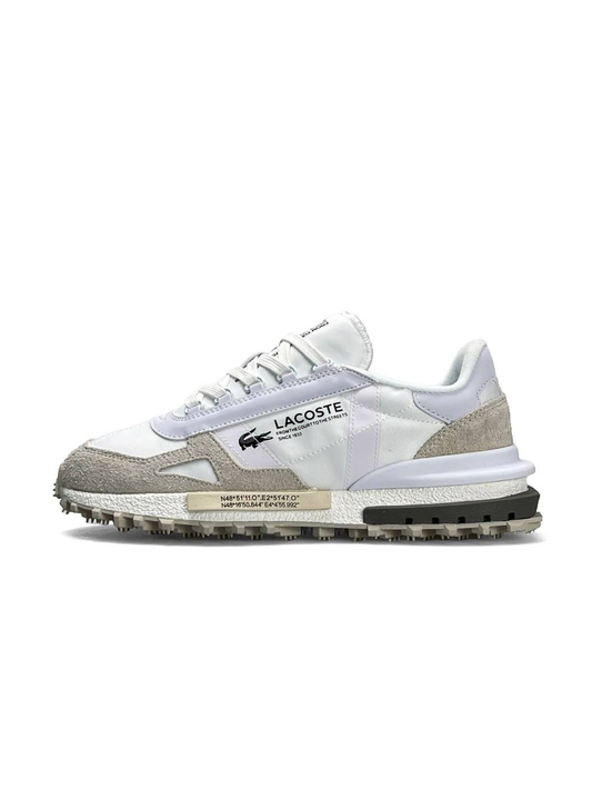 Lacoste Elite Active White Beige