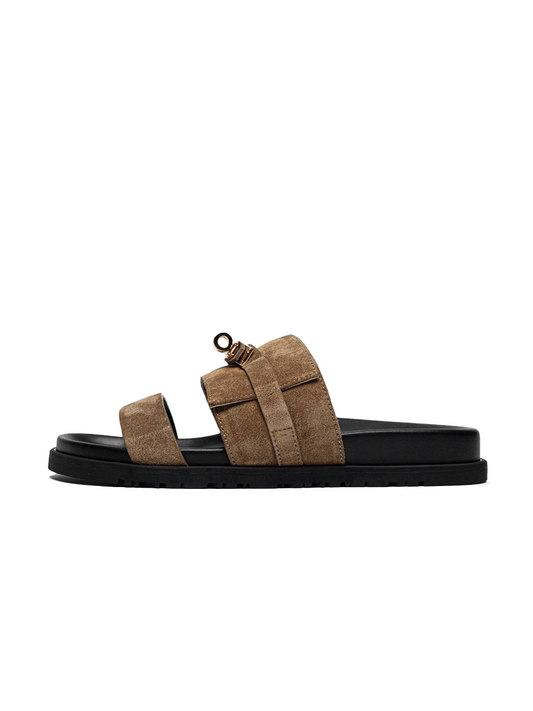 Hermes Empire Sandal Etoupe