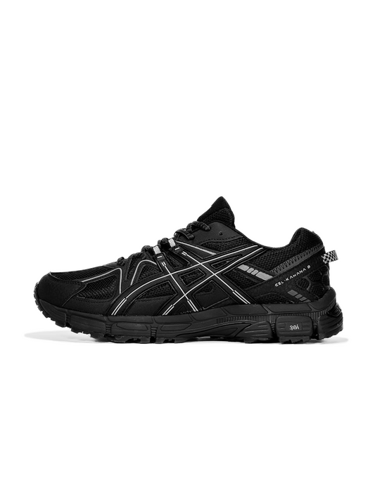 Asics Gel-Kahana 8 Black White Lines Big Size (Великан)