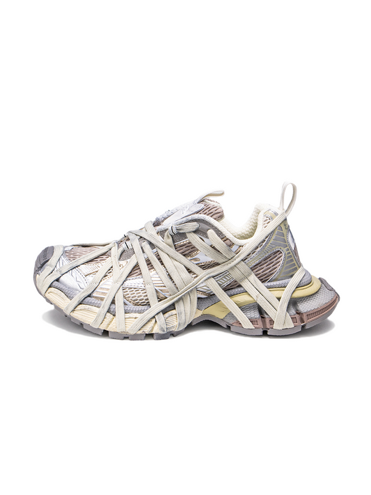 Balenciaga 3XL Extreme Lace Sneaker in Light Beige