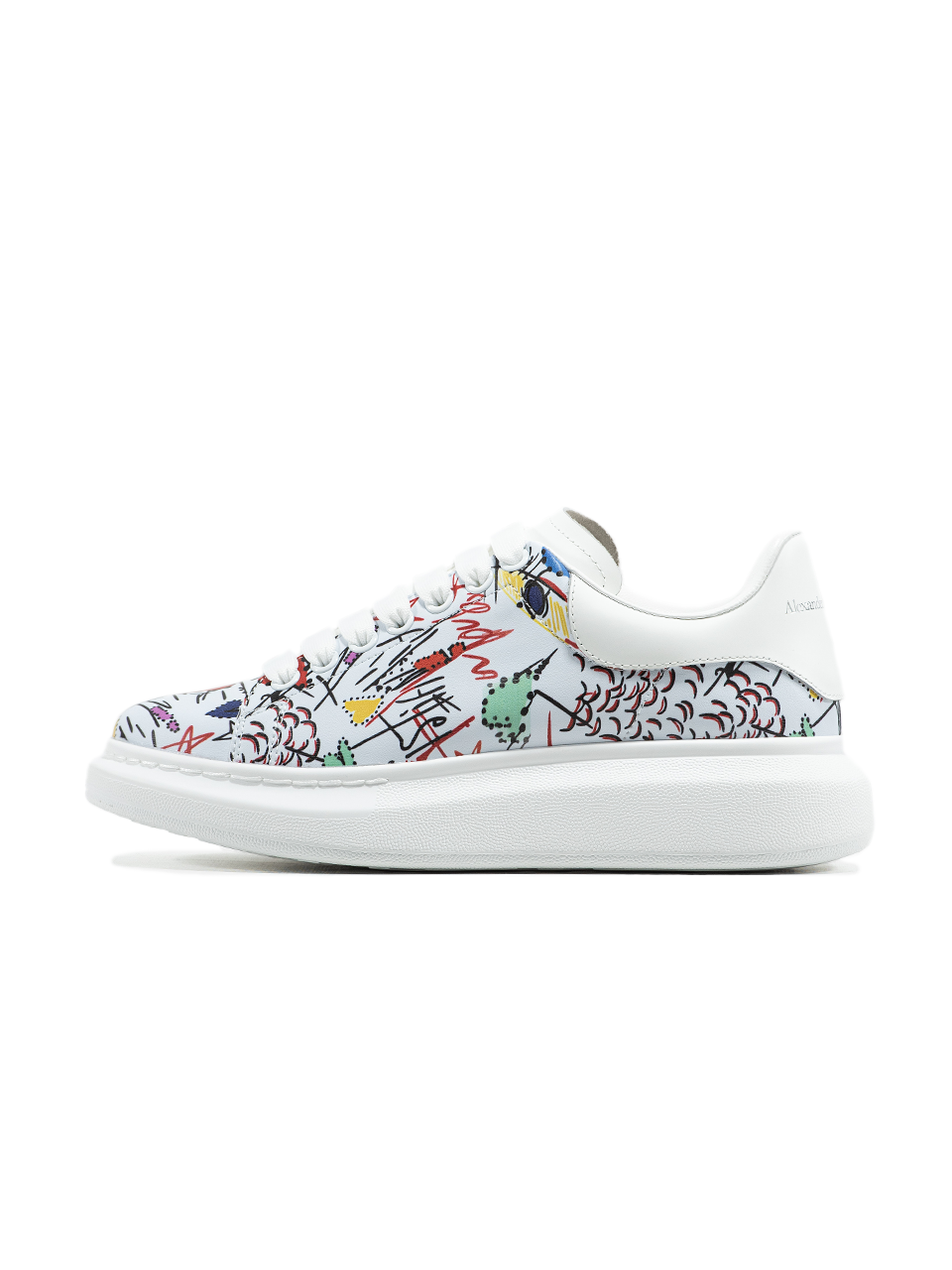 Alexander McQueen Custom White Grey