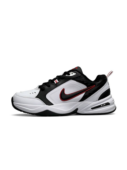 Nike Air Monarch White Black Red