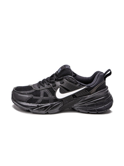 Nike V2K Runtekk Black White Logo