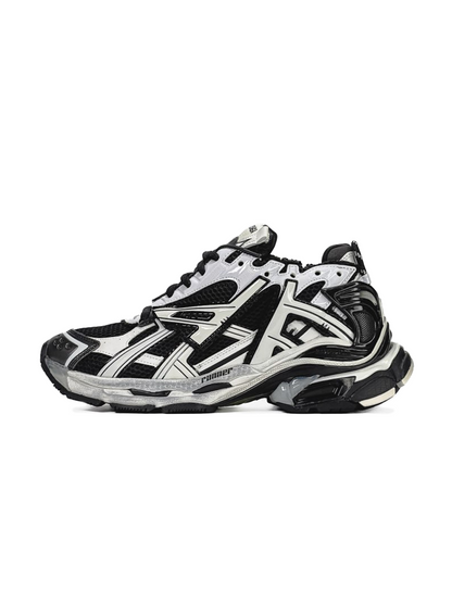 Balenciaga Runner Black White