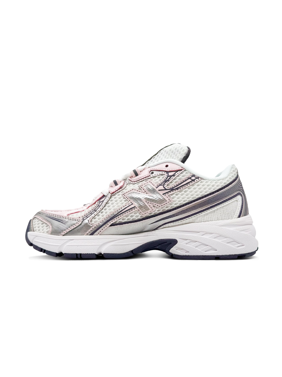 New Balance 740 White Silver Pink