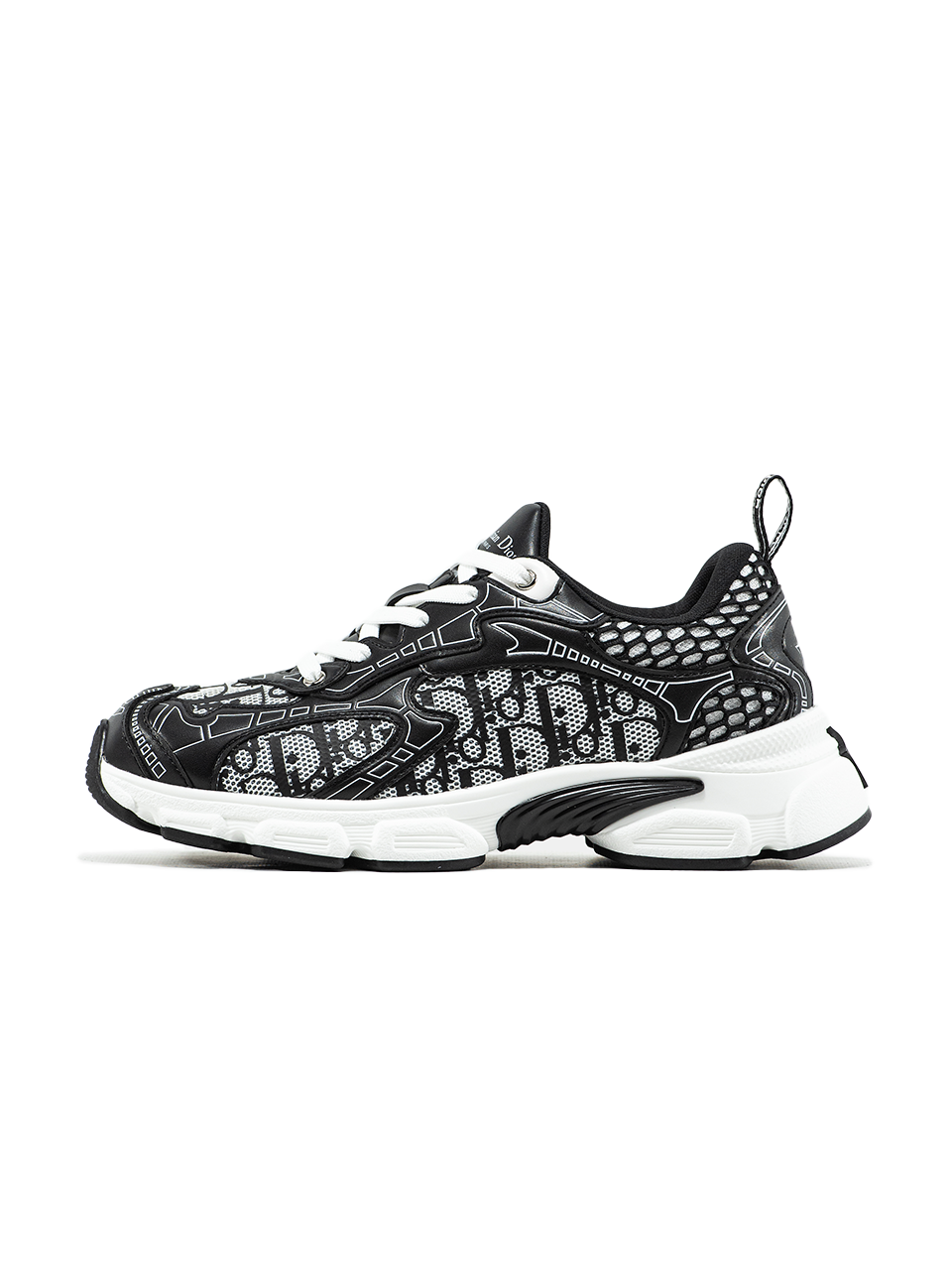 Christian Dior Chrono Sneaker Black White