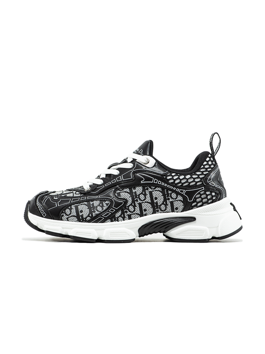 Christian Dior Chrono Sneaker Black White
