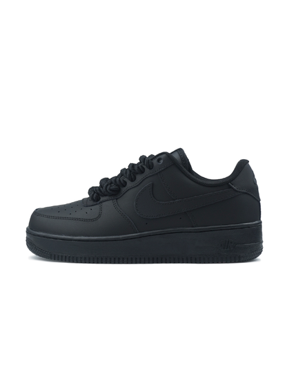 Nike Air Force 1 Low Black Rope Laces