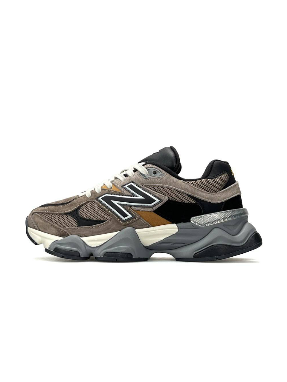 New Balance 9060 Brown Grey Black