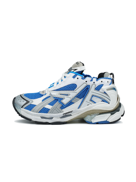 Balenciaga Runner White Blue
