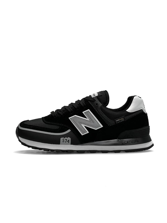 New Balance 574 TP2 Black White Reflective