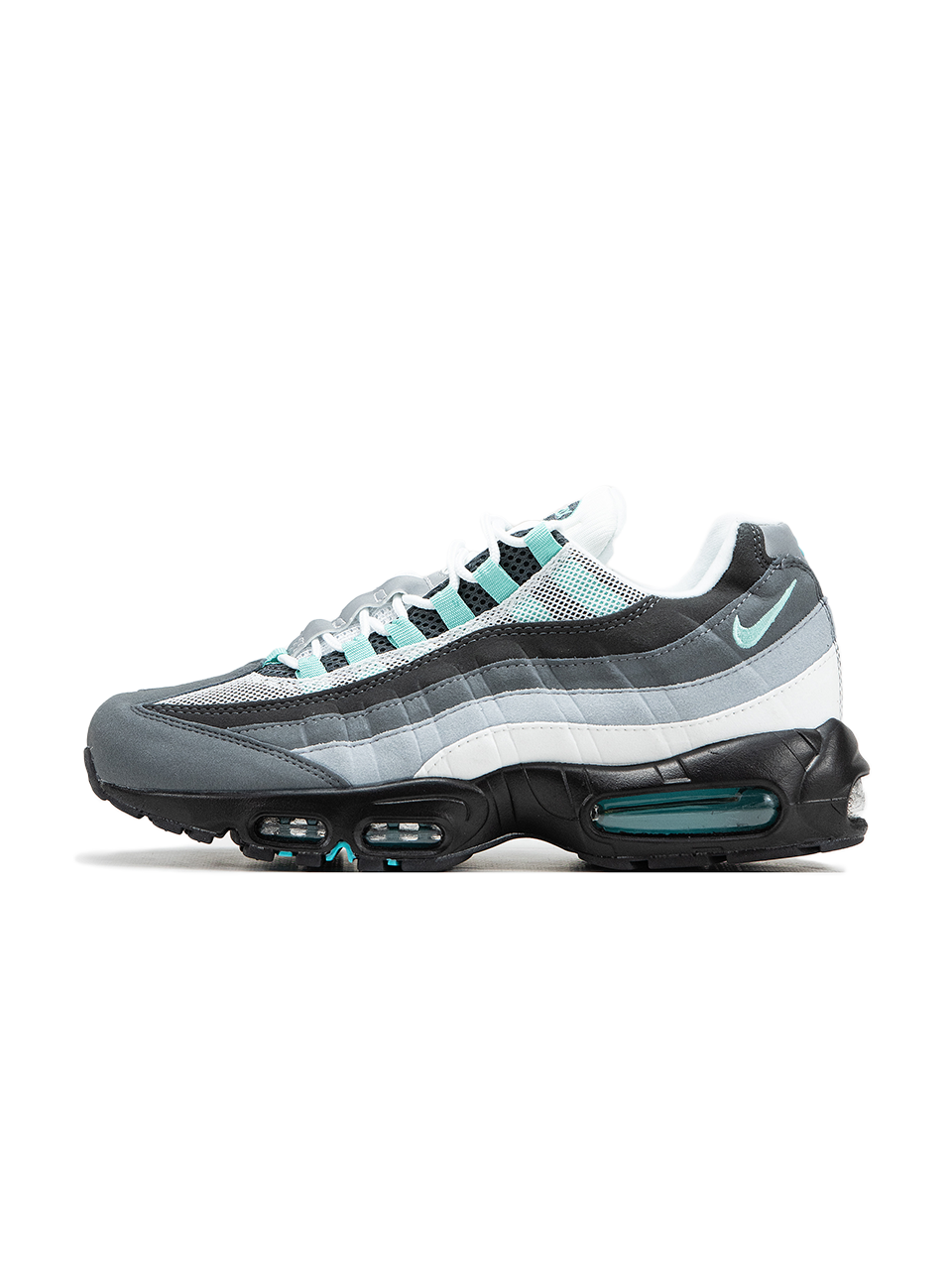 Nike Air Max 95 Grey White Neon / Hyper Turquoise