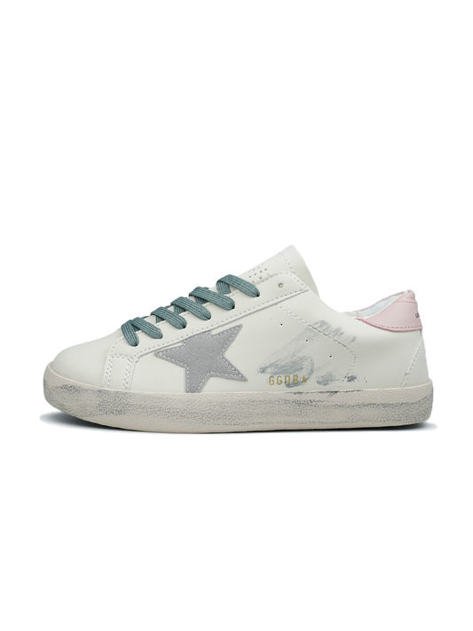 Golden Goose Superstar Cream Grey Star