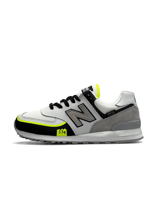 New Balance 574 TP2 White Yellow Neon