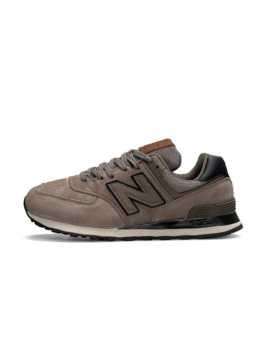 New Balance 574 Full Suede Sand Brown