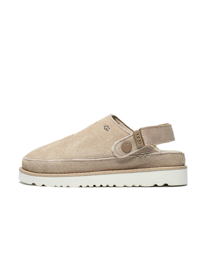 Ugg Goldenstar Clog Beige White