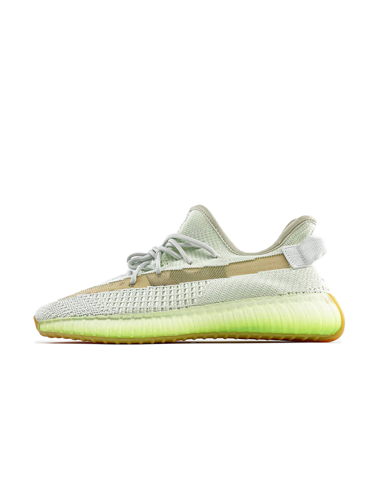 Adidas Yeezy Boost 350 V2 Wolf Grey Green Glow