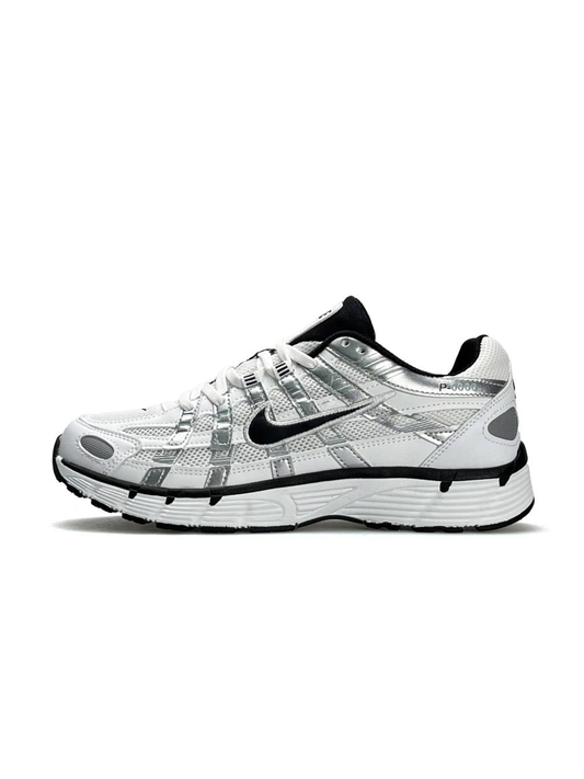 Nike P-6000 Reflective White Silver