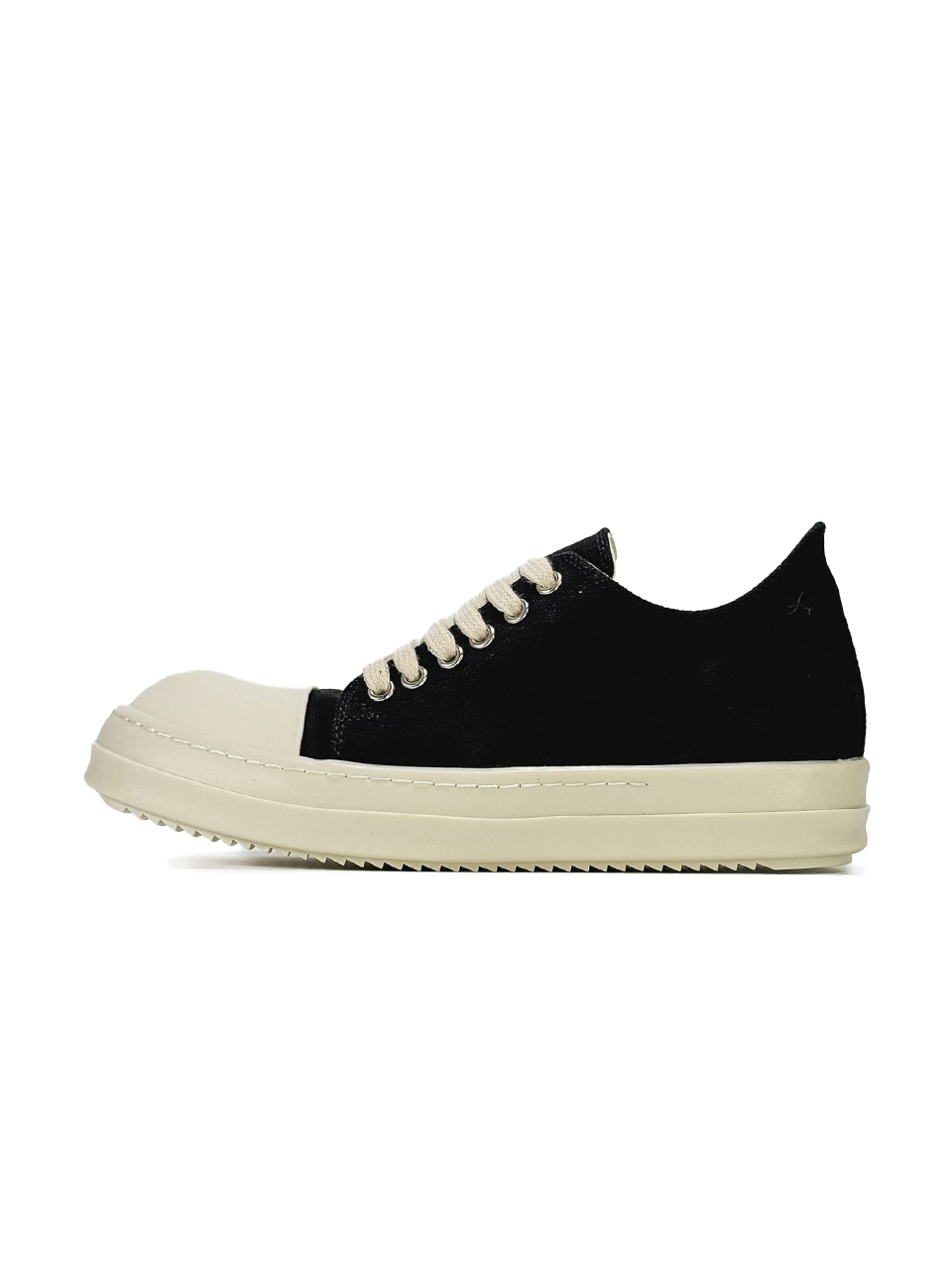Rick Owens DRKSHDW Ramones Low Black Beige