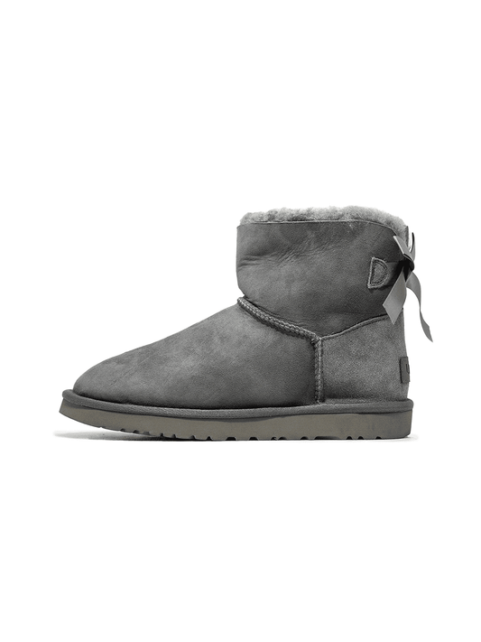 UGG Classic Mini Bailey Bow Grey