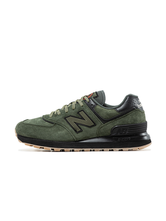 New Balance 574 x Stone Island Green Black