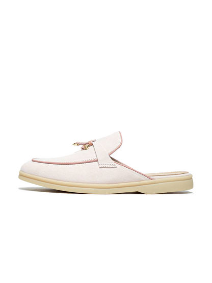 Loro Piana Mules Soft Pink