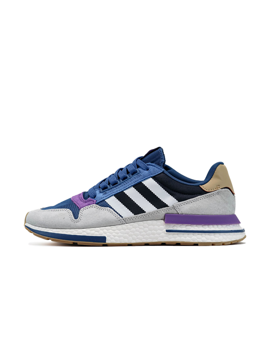 Adidas ZX 500 Blue Purple Grey