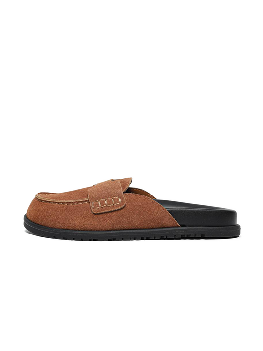 Hermes Mule Brown