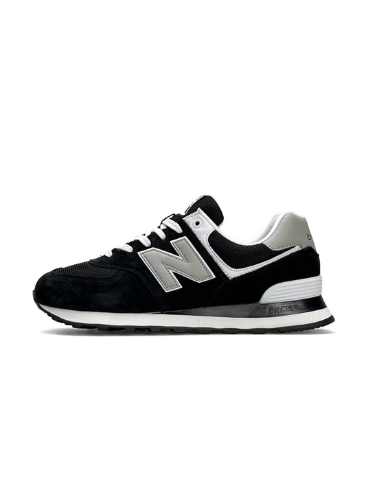 New Balance 574 Black Grey White