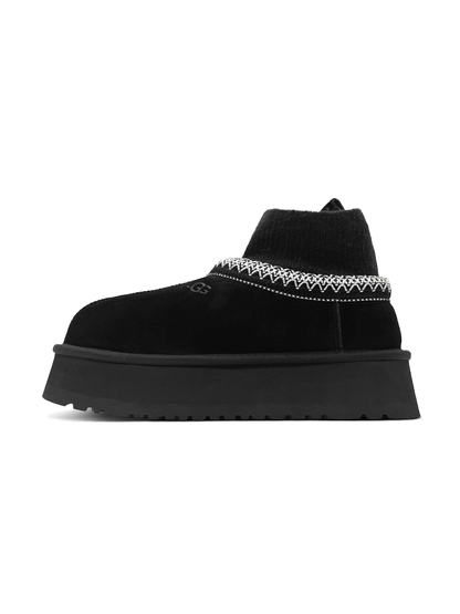 UGG Tasman Platform Sock Black