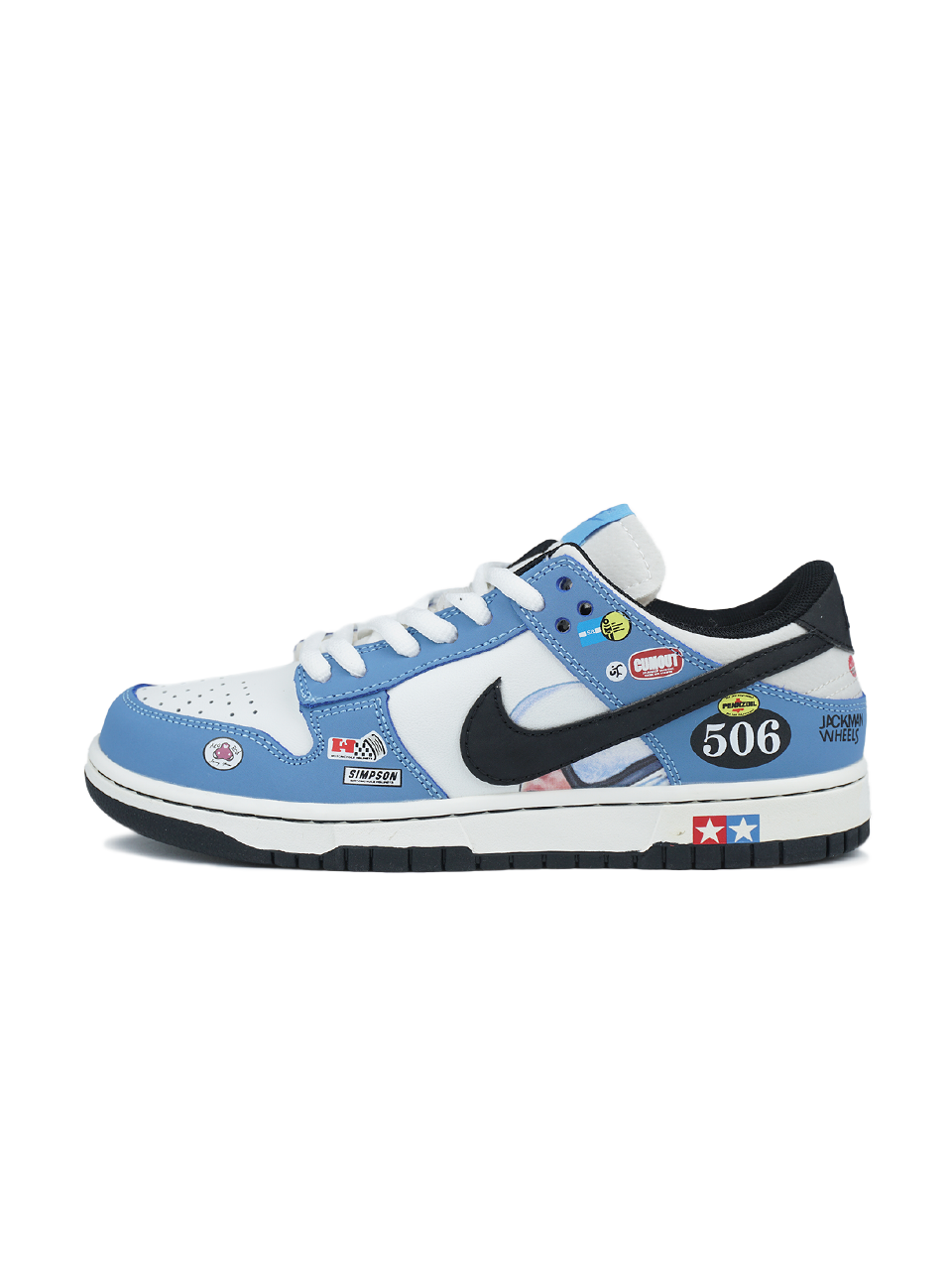 Nike Dunk Low Rally Blue White Хутро