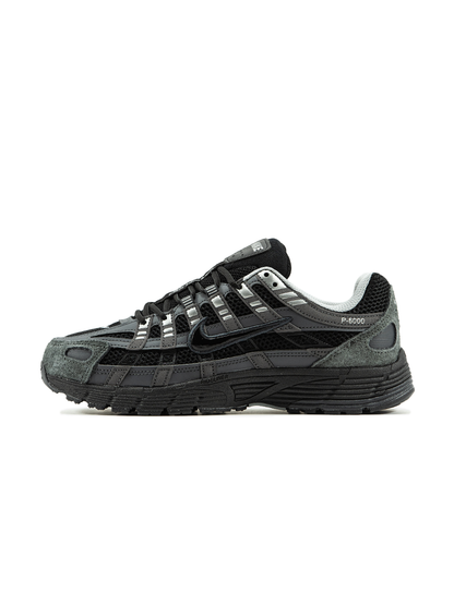 Nike P-6000 Grey Leather Black
