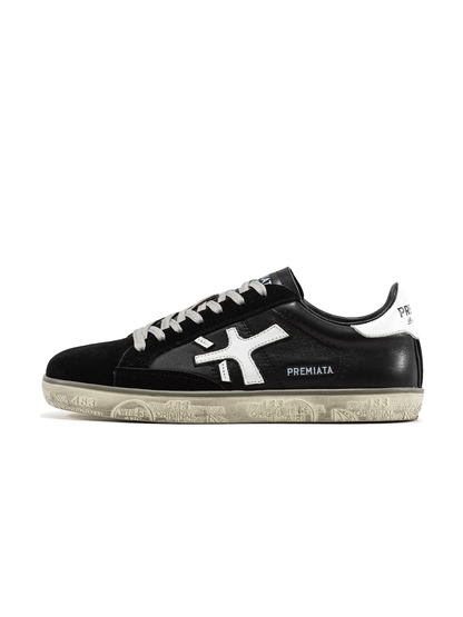 Premiata Steven Black White