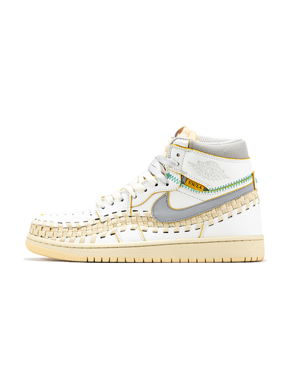 Nike Air Jordan 1 Retro x Union L.A White Beige