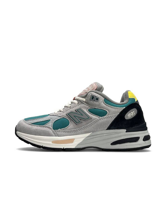 New Balance 991 Grey Turquoise