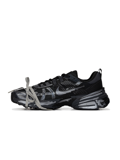 Nike Runntek V2K Black Silver Custom
